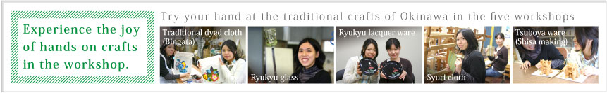 Experience the joy of hands-on crafts in the workshop.